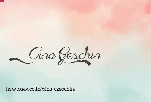 Gina Czeschin