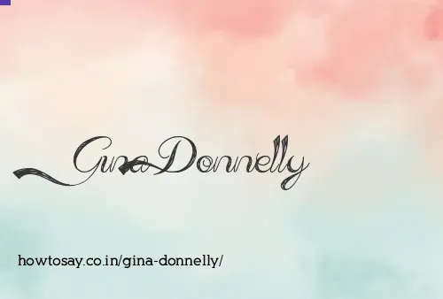 Gina Donnelly