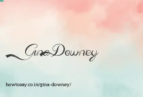 Gina Downey