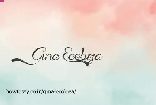 Gina Ecobiza