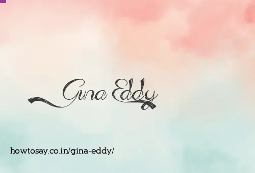 Gina Eddy