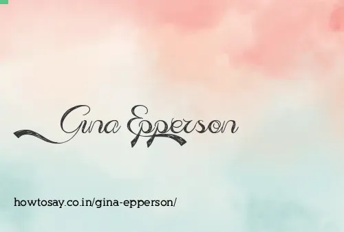 Gina Epperson