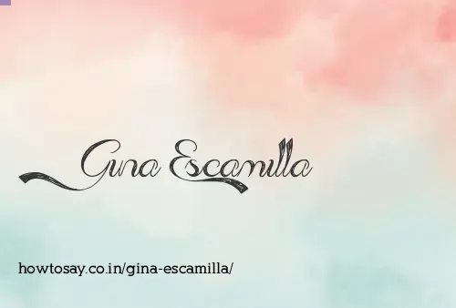 Gina Escamilla