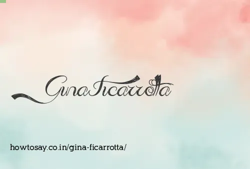 Gina Ficarrotta