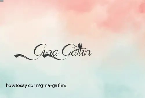 Gina Gatlin