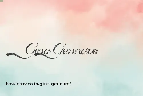 Gina Gennaro