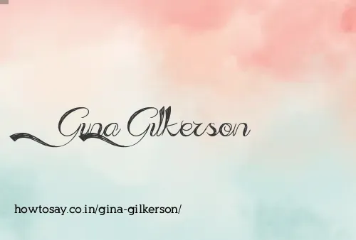 Gina Gilkerson