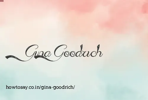 Gina Goodrich