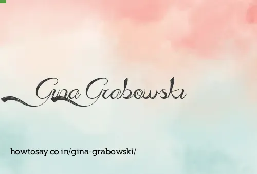 Gina Grabowski
