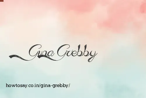 Gina Grebby