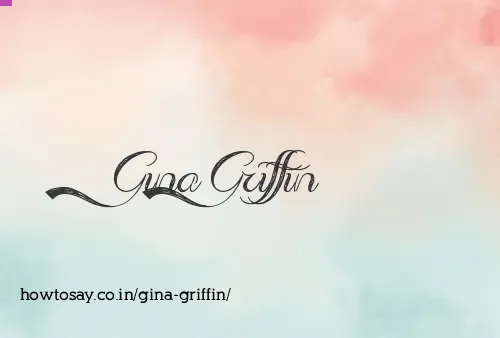 Gina Griffin
