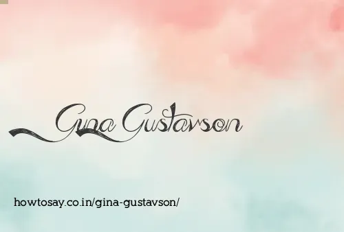 Gina Gustavson