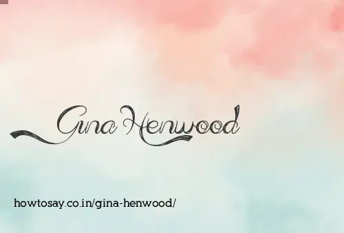 Gina Henwood