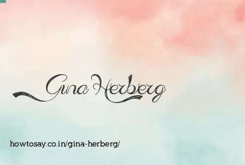 Gina Herberg