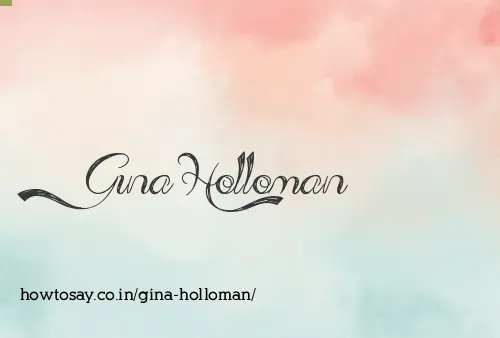 Gina Holloman