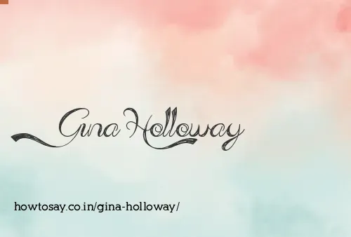 Gina Holloway