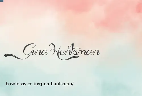 Gina Huntsman