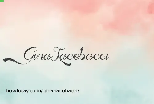 Gina Iacobacci
