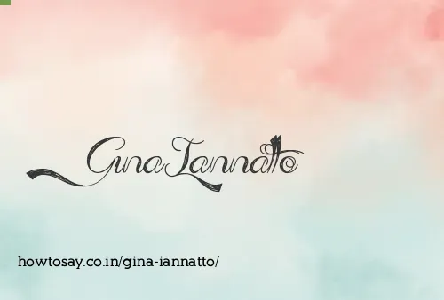 Gina Iannatto