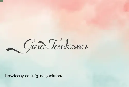 Gina Jackson