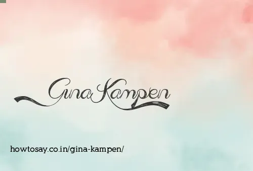 Gina Kampen
