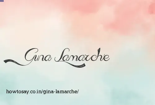 Gina Lamarche