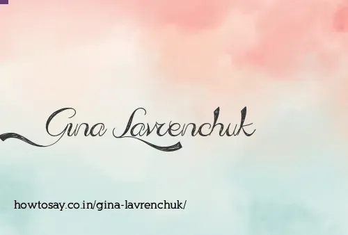 Gina Lavrenchuk
