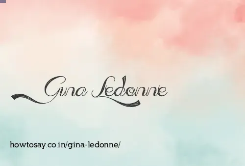 Gina Ledonne