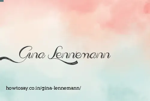 Gina Lennemann