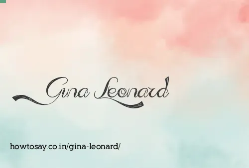 Gina Leonard