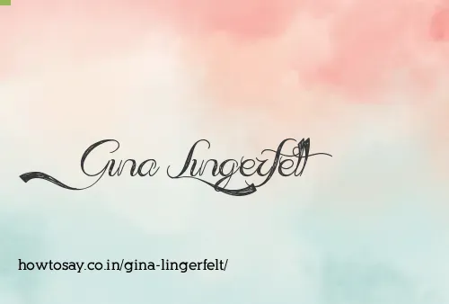 Gina Lingerfelt