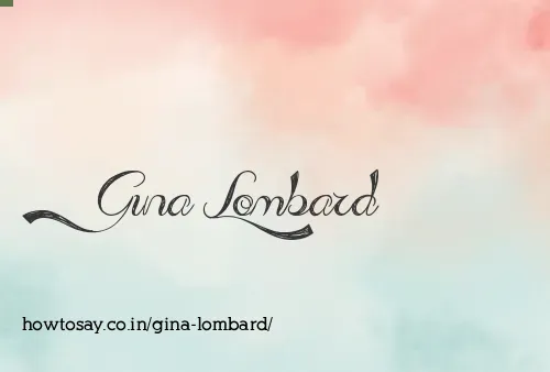 Gina Lombard