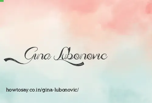 Gina Lubonovic