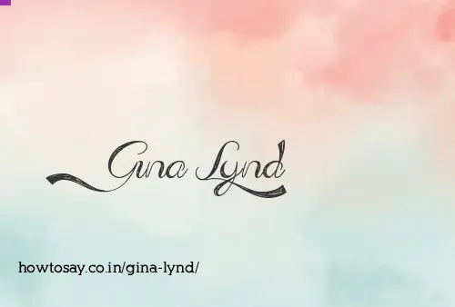 Gina Lynd