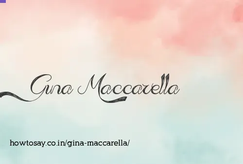 Gina Maccarella