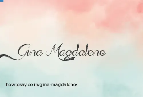 Gina Magdaleno