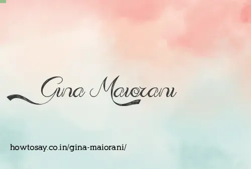 Gina Maiorani