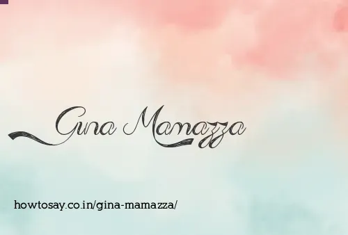 Gina Mamazza