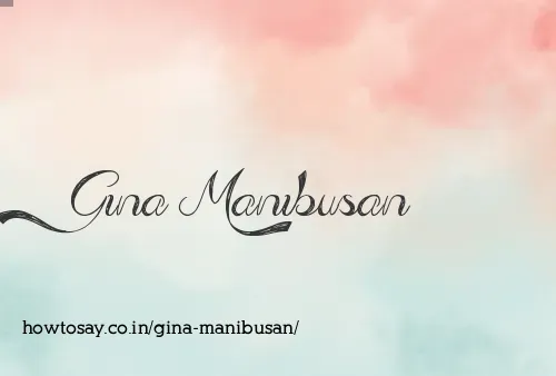 Gina Manibusan