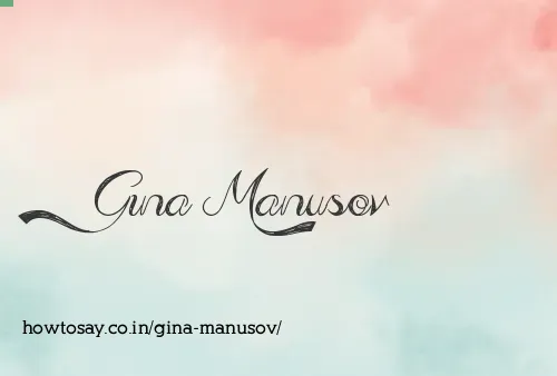 Gina Manusov