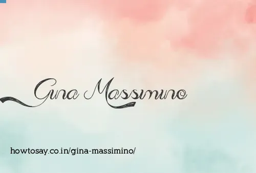 Gina Massimino