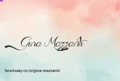 Gina Mazzanti