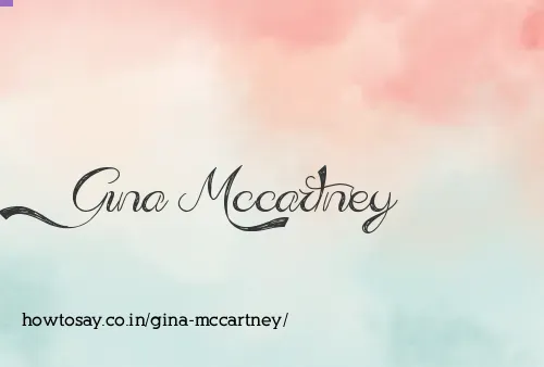Gina Mccartney