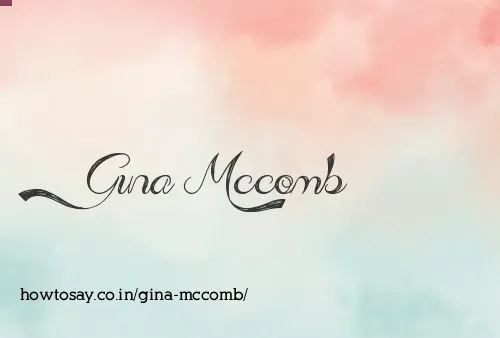 Gina Mccomb