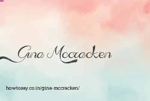 Gina Mccracken