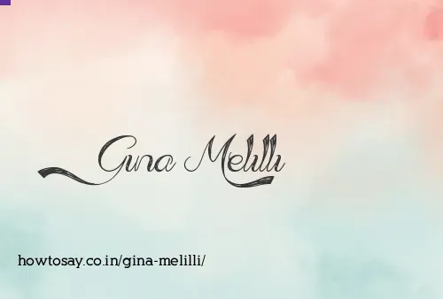 Gina Melilli