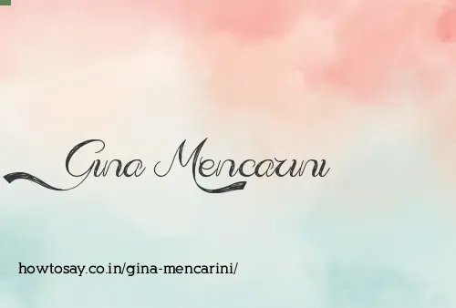 Gina Mencarini