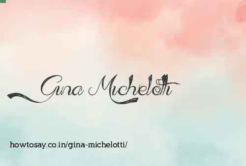 Gina Michelotti