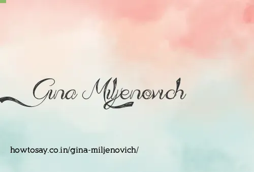 Gina Miljenovich
