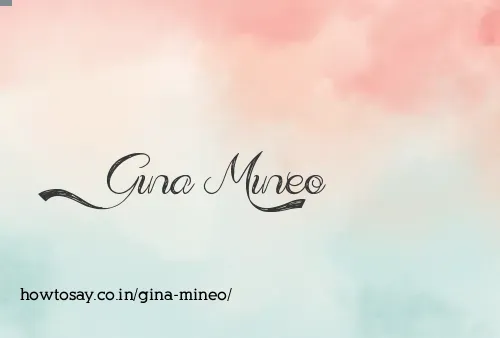 Gina Mineo